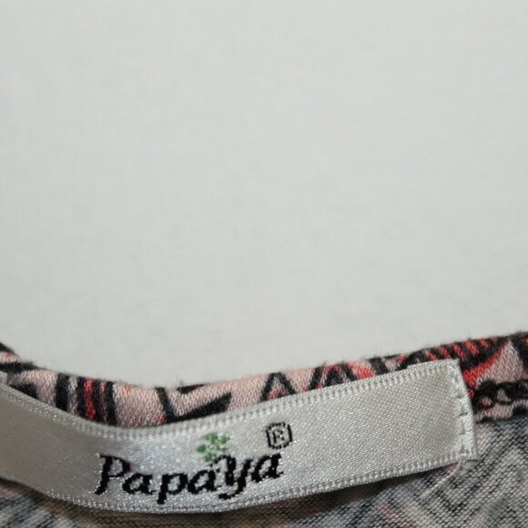 Papaya Aztec Geo Tribal Print Romper Size Medium - Picture 4 of 7